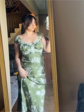 Inspired Hearts | Dresses | Olive Green Maxi | Poshmark